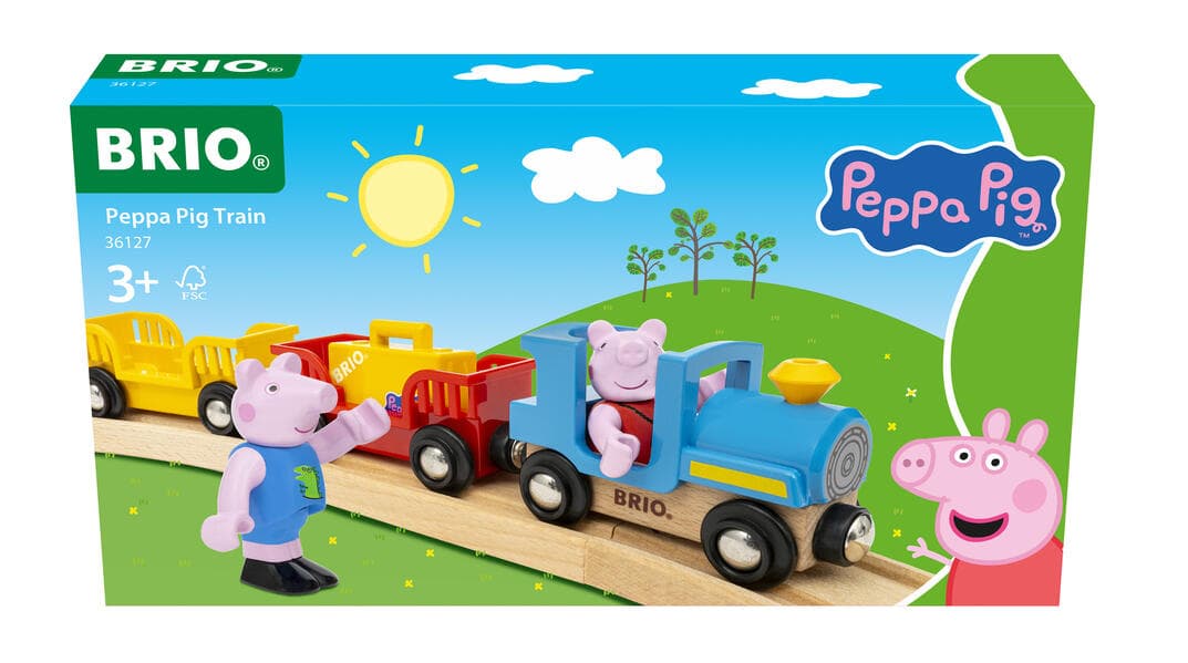 Peppa Wutz Zug / Eisenbahn für Kinder ab 3 Jahren