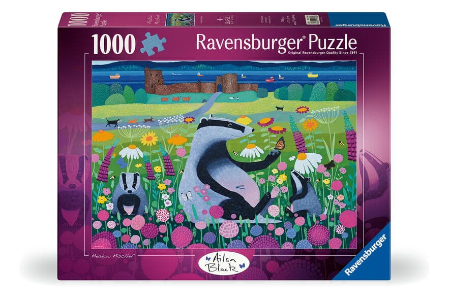 Erwachsenenpuzzle 1000 Teile - Wiesenfreunde