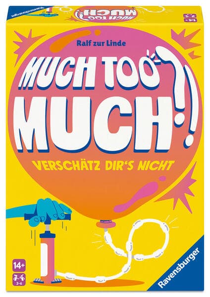 Much too much?! - Spiele für Erwachsene ab 14 Jahre
