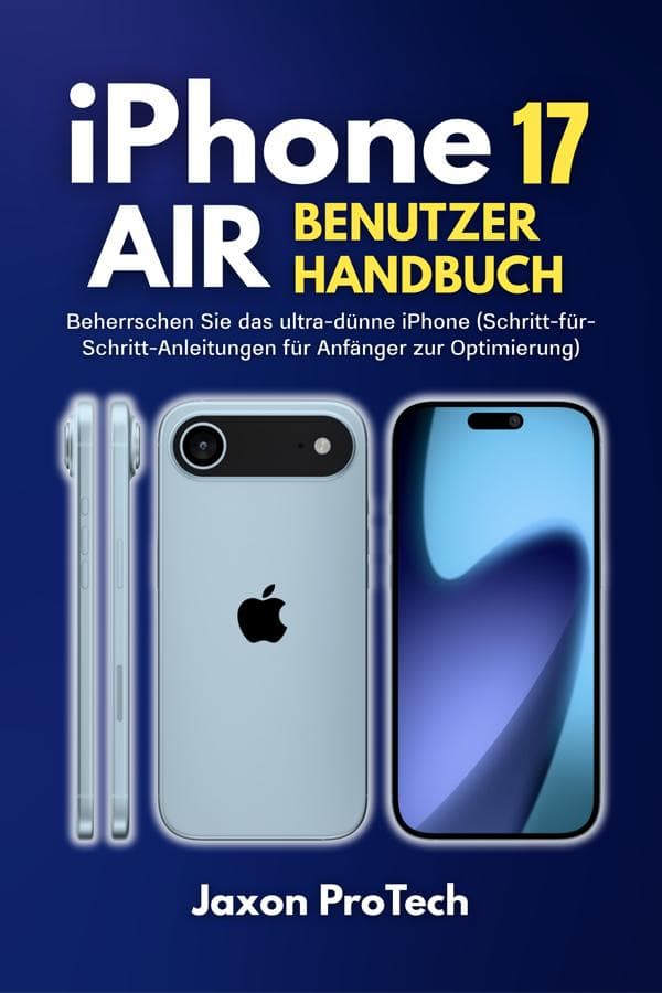 iPhone 17 Air Benutzerhandbuch