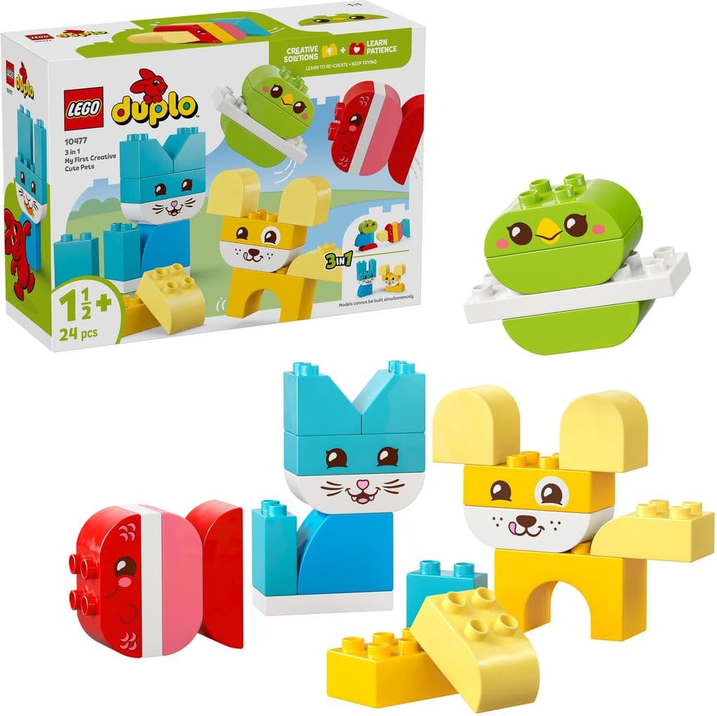LEGO® DUPLO® 10477 3-in-1 Kreative Tiere