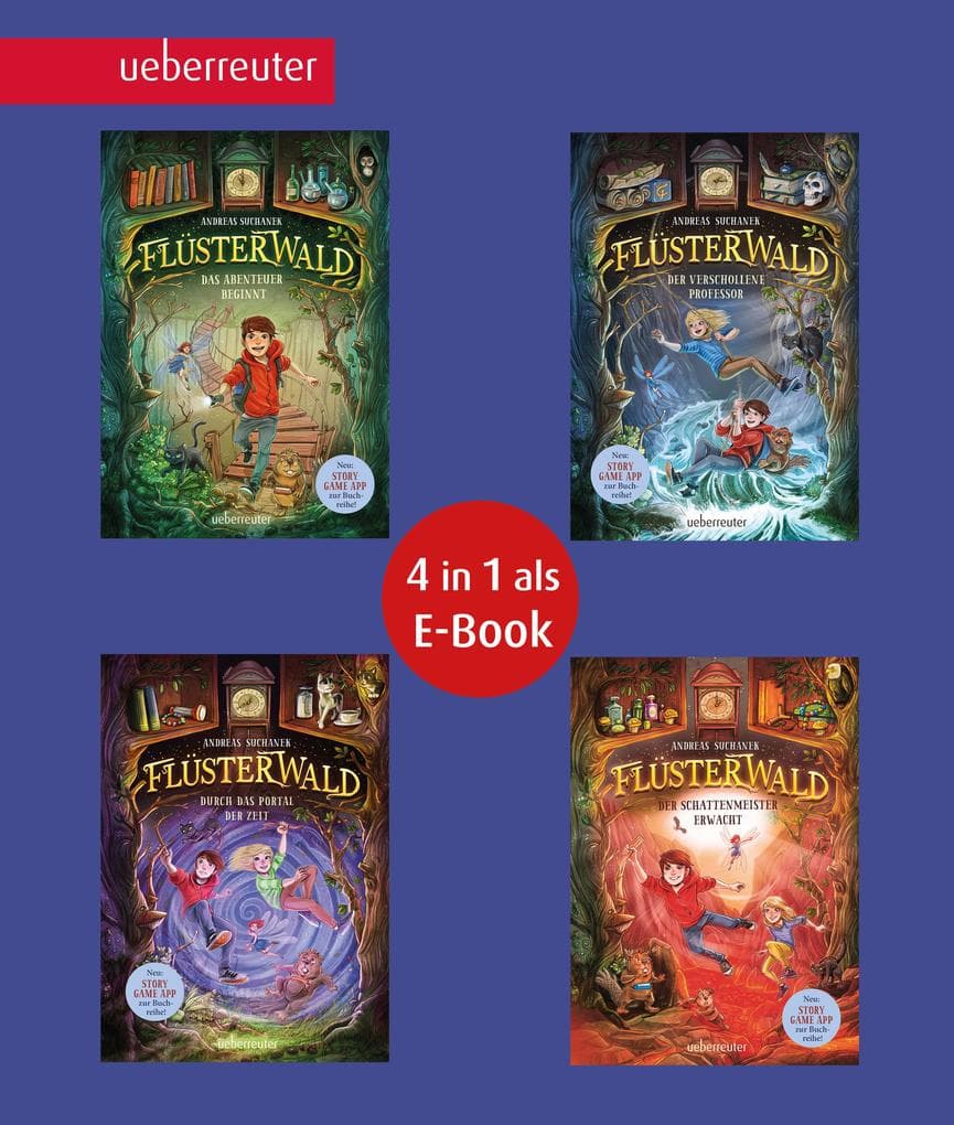 Flüsterwald - Die komplette 1. Staffel in 4 Bänden (Bundle)