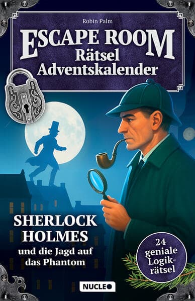 Der Escape Room Rätsel-Adventskalender: Sherlock Holmes & die Jagd auf das Phantom