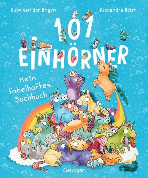 101 Einhörner. Mein fabelhaftes Suchbuch