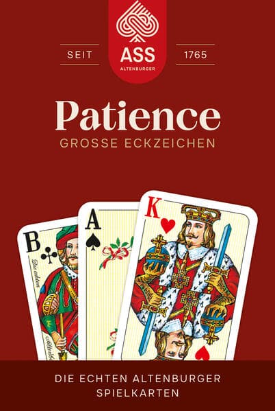 Patience, große Eckzeichen