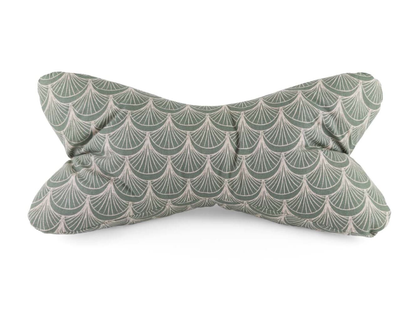 Leseknochen - Art-déco-Muster seegrün