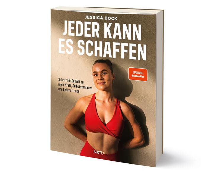 Jeder kann es schaffen - Schritt für Schritt zu mehr Kraft, Selbstvertrauen & Lebensfreude, Spiegelbestseller Fitness Buch mit Trainingsplänen, gesunden Rezepten, Abnehmen, Muskelaufbau, Motivation & Mindset für Frauen & Männer