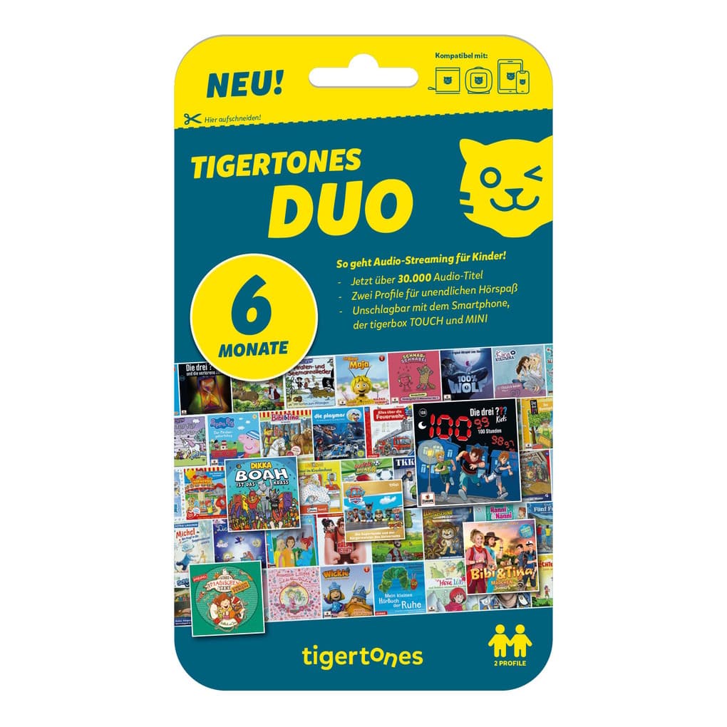 tigertones DUO ticket - 6 Monate