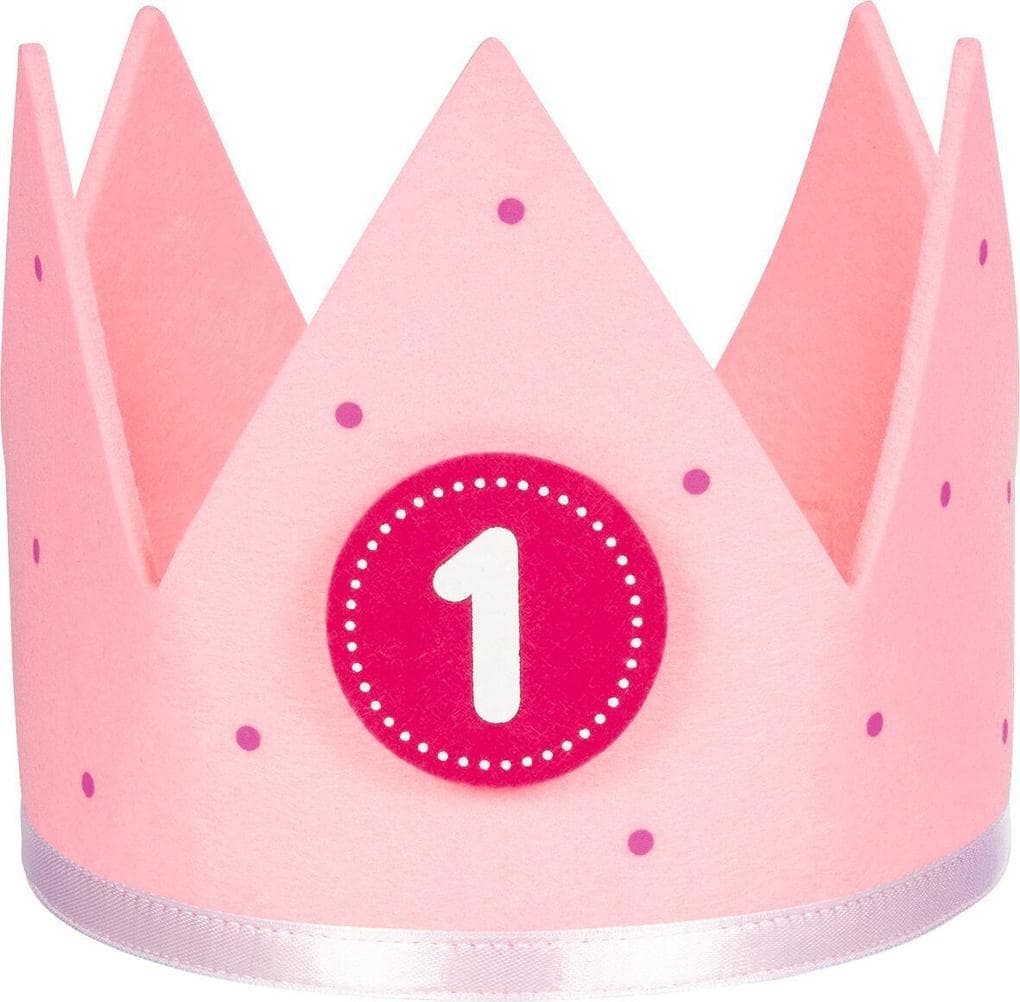 Geburtstagskrone rosa