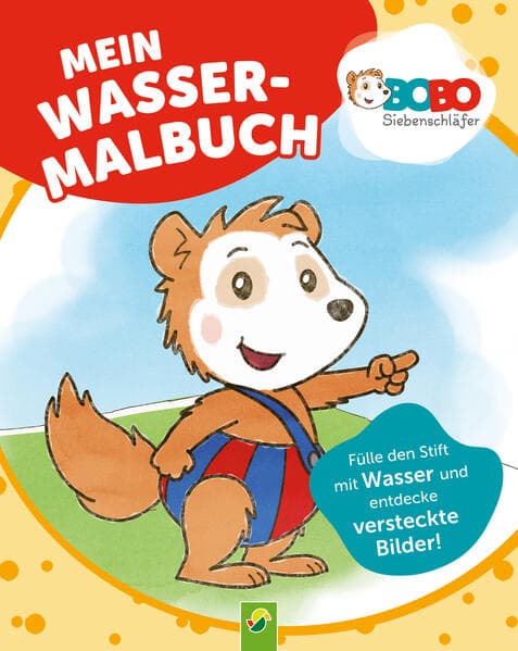 Bobo Siebenschläfer Mein Wassermalbuch