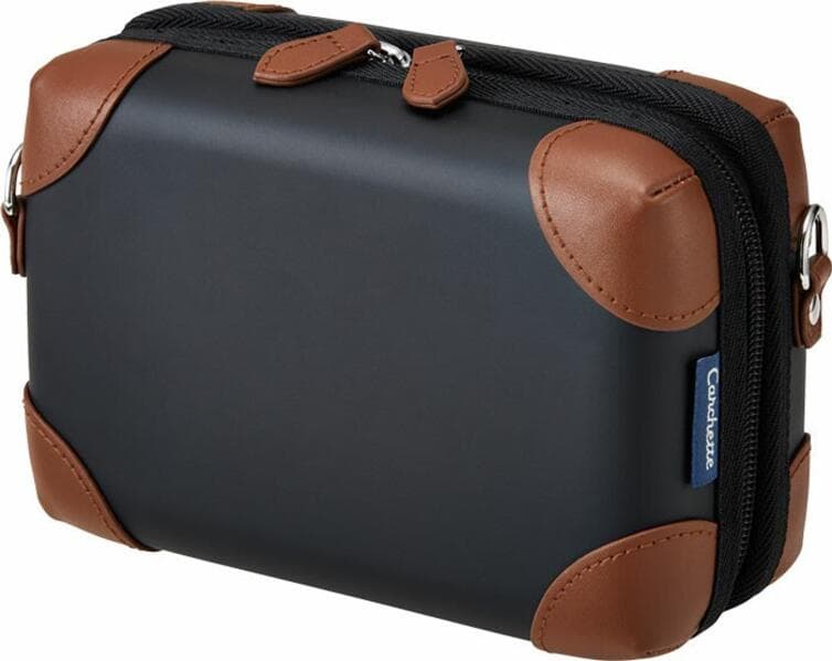 Carchette Carry Pouch (Black) - Federmäppchen - Kosmetiktasche - Travel Pouch | by KING JIM