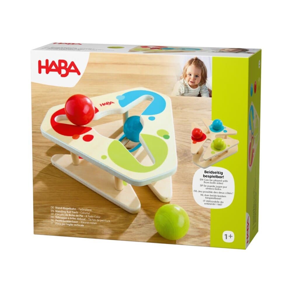 Stand-Kugelbahn - Farbrollerei