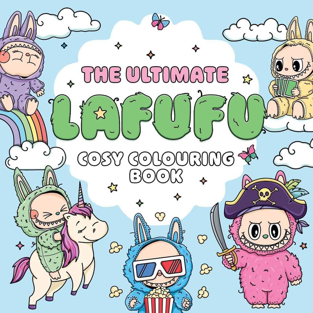 The Ultimate Lafufu Cosy Colouring Book