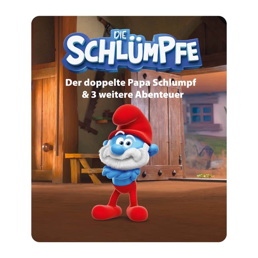 Tonie - Die Schlümpfe: Der doppelte Papa Schlumpf & 3 weitere schlumpfige Abenteuer