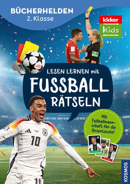 kicker Kids, Lesen lernen mit Fußballrätseln,