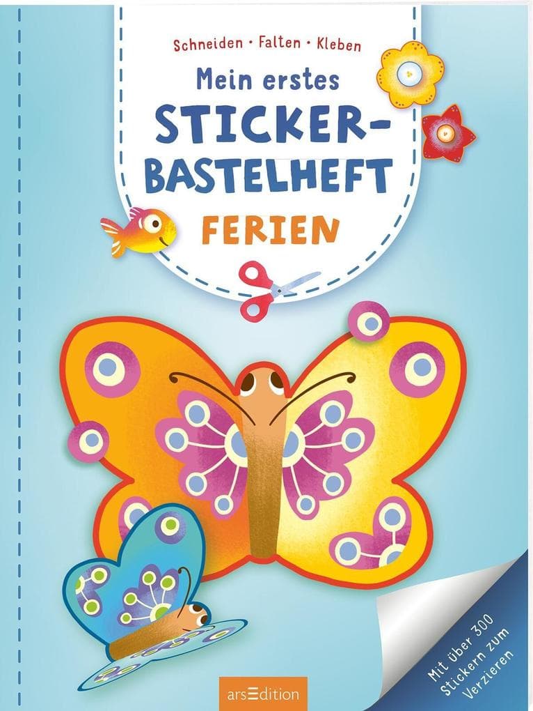 Mein erstes Sticker-Bastelheft - Ferien