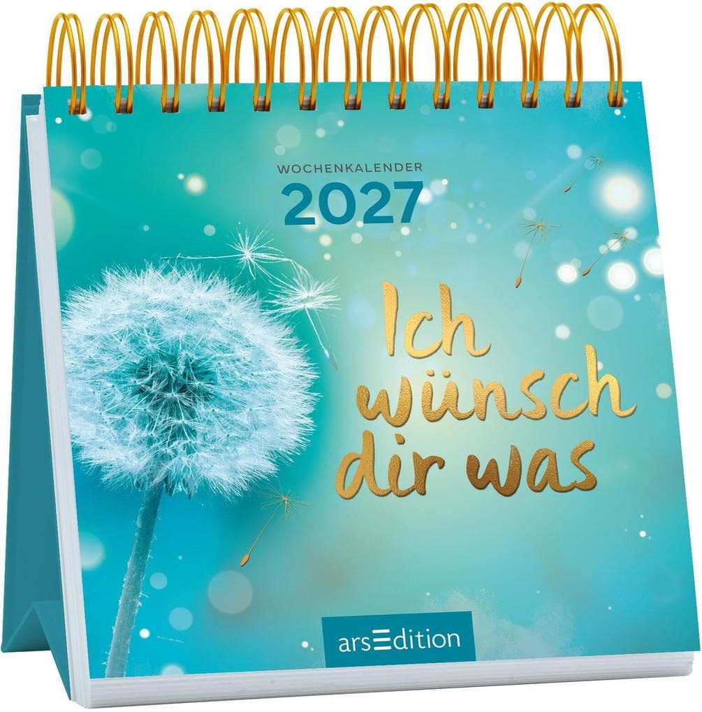 Mini-Wochenkalender Ich wünsch dir was 2027