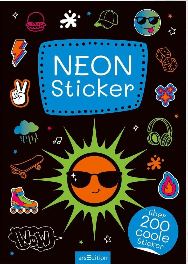 Neon-Sticker