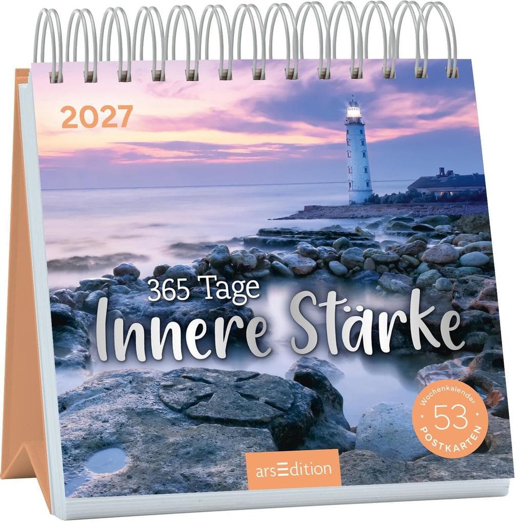 Postkartenkalender Innere Stärke 2027