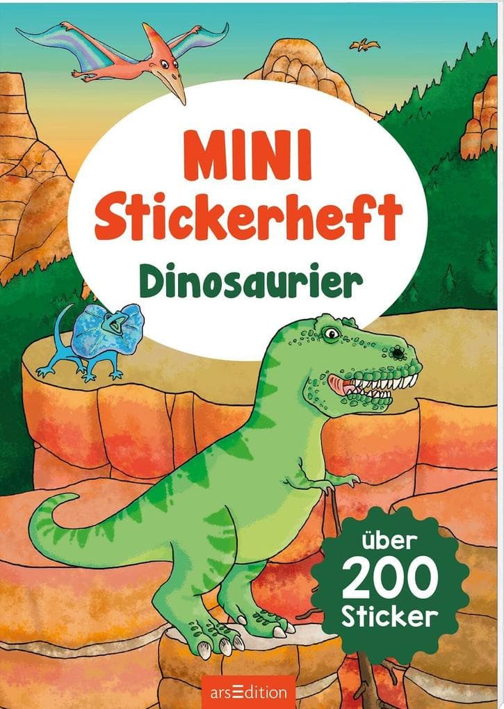 MINI-Stickerheft - Dinosaurier
