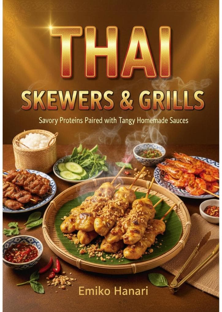 Thai Skewers & Grills: Savory Proteins Paired with Tangy Homemade Sauces