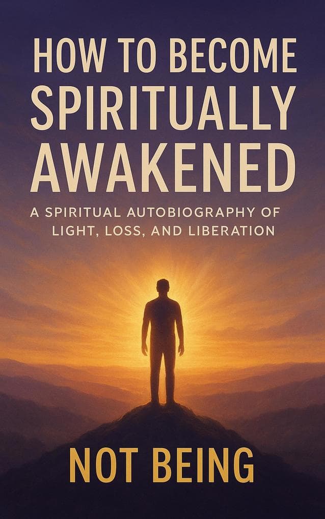 How to Become Spiritually Awakened: A Spiritual Autobiography of Light, Loss, and Liberation (Awakening)