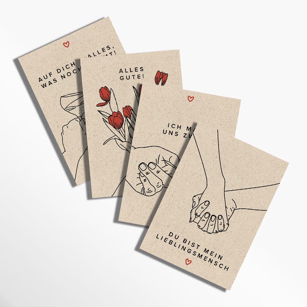 Grußkarten-Set: Klassiker