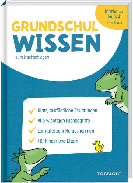 Grundschulwissen zum Nachschlagen. Mathe und Deutsch 1.-4. Klasse