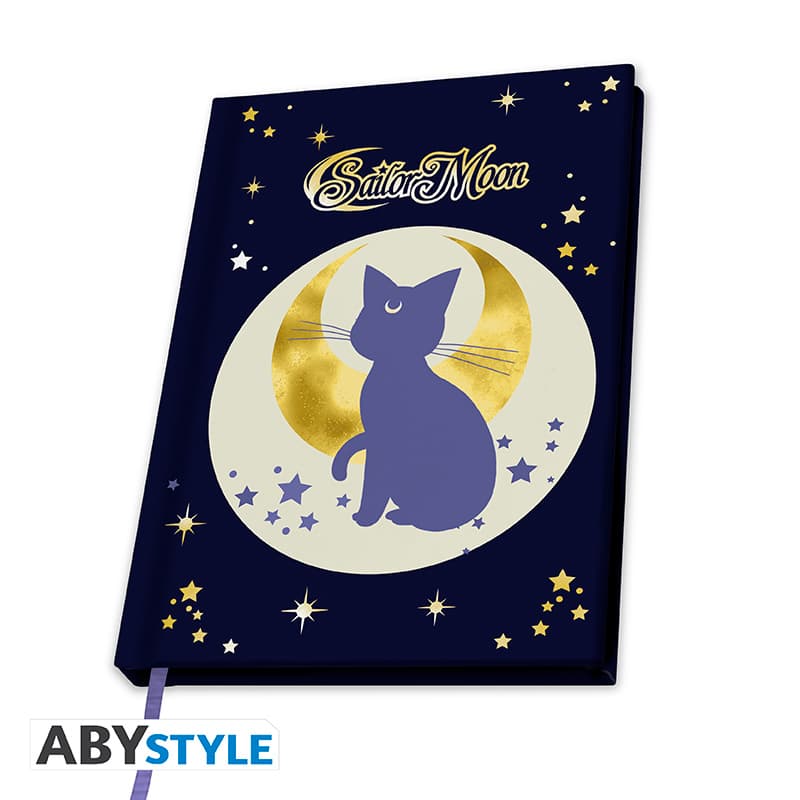 SAILOR MOON - Premium A5 Notebook "Luna & Artemis"