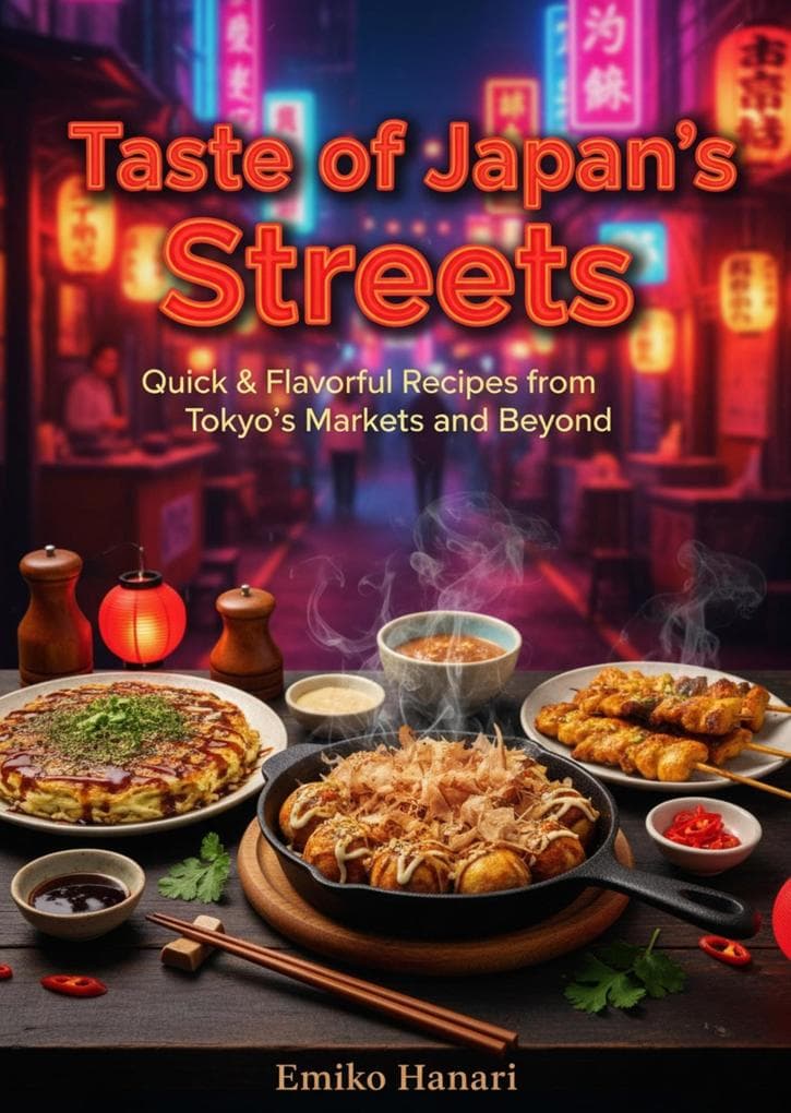 Taste of Japan's Streets: Quick & Flavorful Recipes from Tokyo's Markets and Beyond