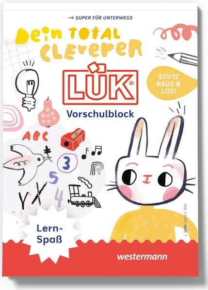 LÜK. Dein total cleverer LÜK Vorschulblock LERNSPASS