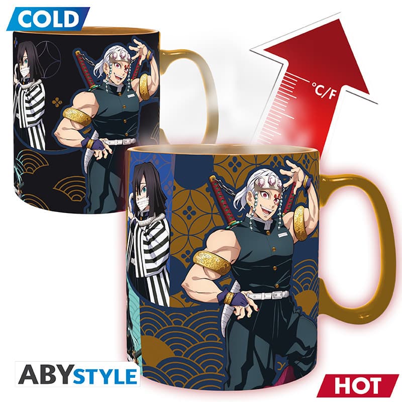 DEMON SLAYER - Mug HeatChange- 460ml- Hashira S2- cardboard