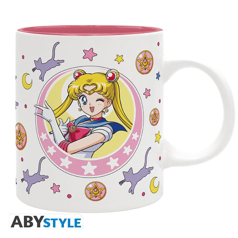 SAILOR MOON - Mug - 320 ml - Sailor Moon & Luna patch - subli-box