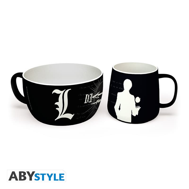 DEATH NOTE - Breakfast Set Mug + Bowl - Justice