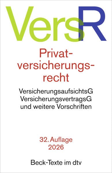 Privatversicherungsrecht. VersR