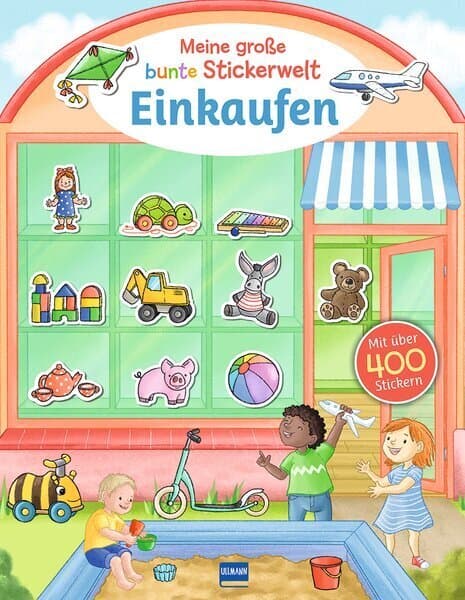 Meine große bunte Stickerwelt - Einkaufen