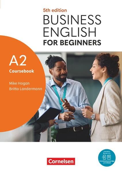 Business English for Beginners A2 - Fifth Edition - Kursbuch - Inklusive E-Book und Cornelsen Lernen App