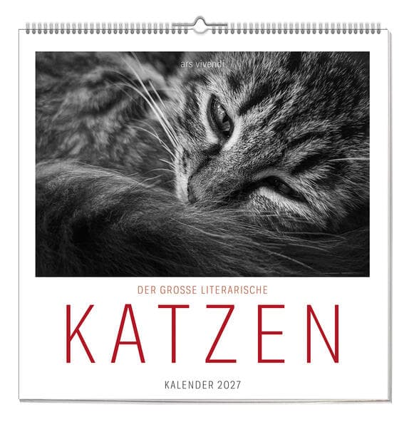 Der literarische Katzen Kalender 2027