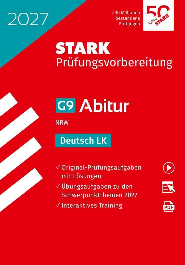 STARK Deutsch LK - Abitur 2027 NRW - Prüfungsvorbereitung