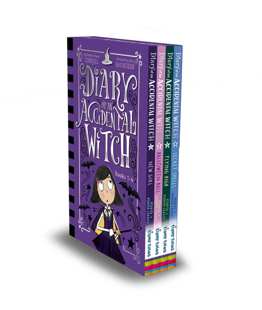 Diary of an Accidental Witch 4-Book Box Set, Books 1-4