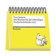 Die Mumins für alle Lebenslagen. Postkartenkalender 2027