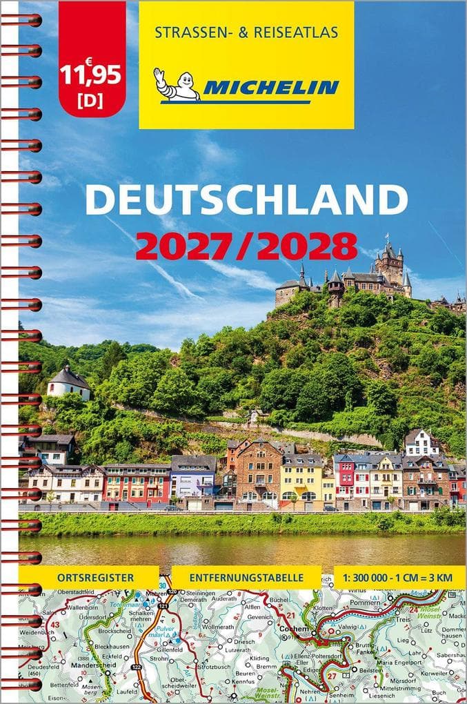Michelin Kompaktatlas Deutschland 2027/2028