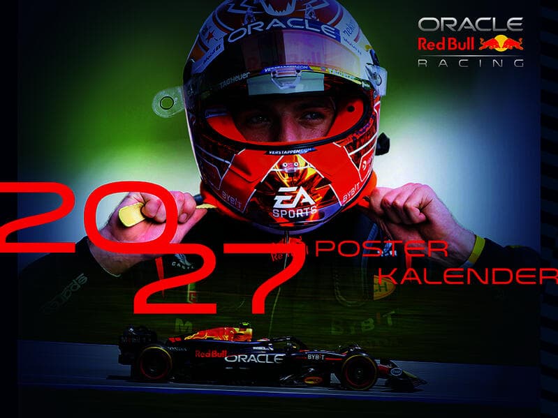 Oracle Red Bull Racing 2027 - Posterkalender