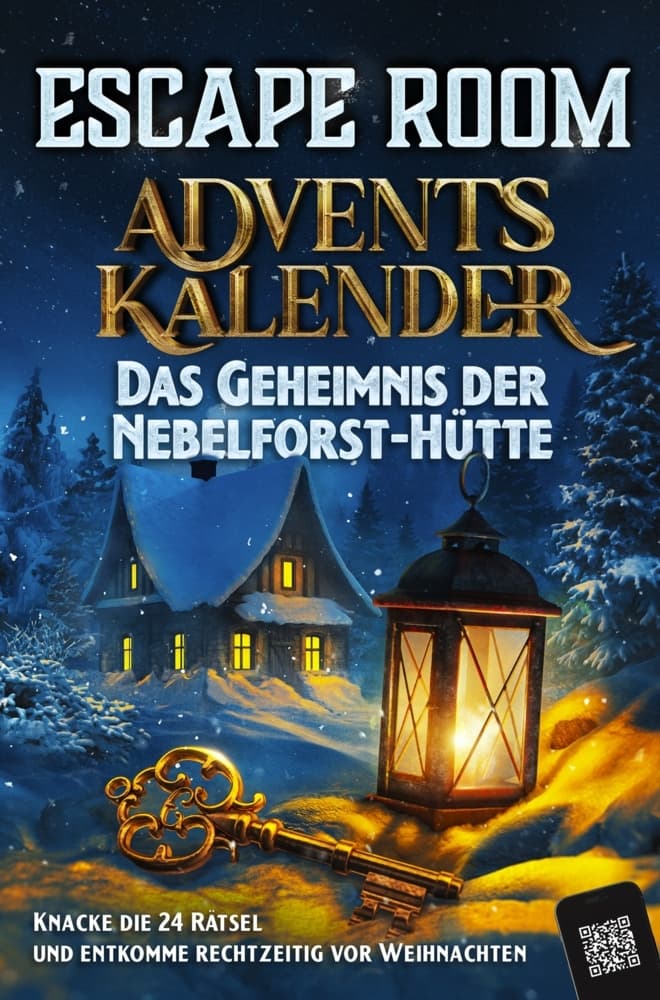 Escape Room Adventskalender: Das Geheimnis der Nebelforst-Hütte