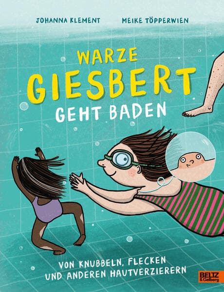 Warze Giesbert geht baden