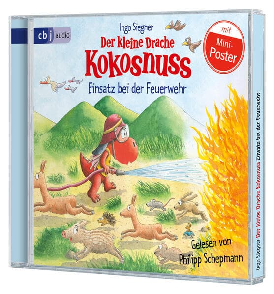 Der kleine Drache Kokosnuss - Einsatz bei der Feuerwehr