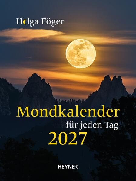 Mondkalender für jeden Tag 2027