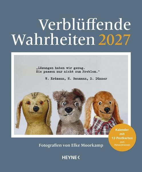 Verblüffende Wahrheiten - Postkartenkalender 2027
