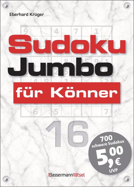 Sudokujumbo für Könner 16