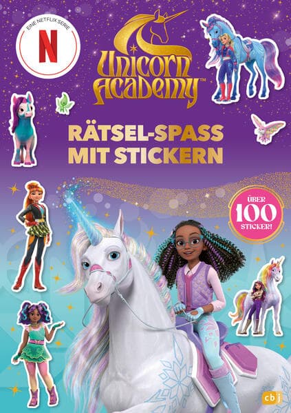 Unicorn Academy - Rätselspaß mit Stickern